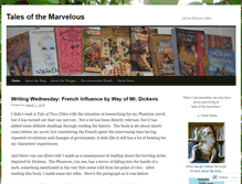 Tablet Screenshot of marveloustales.com